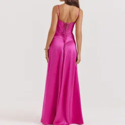 Discount Anabella Lace-Up Flared Gown Women Dresses