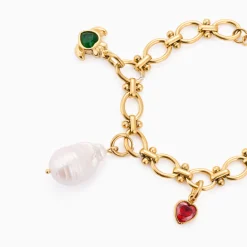 New Anam Heart Charm Gold Women Charms