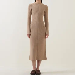 Anastasia Rib Dress Women Dresses