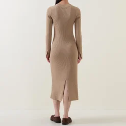 Anastasia Rib Dress Women Dresses