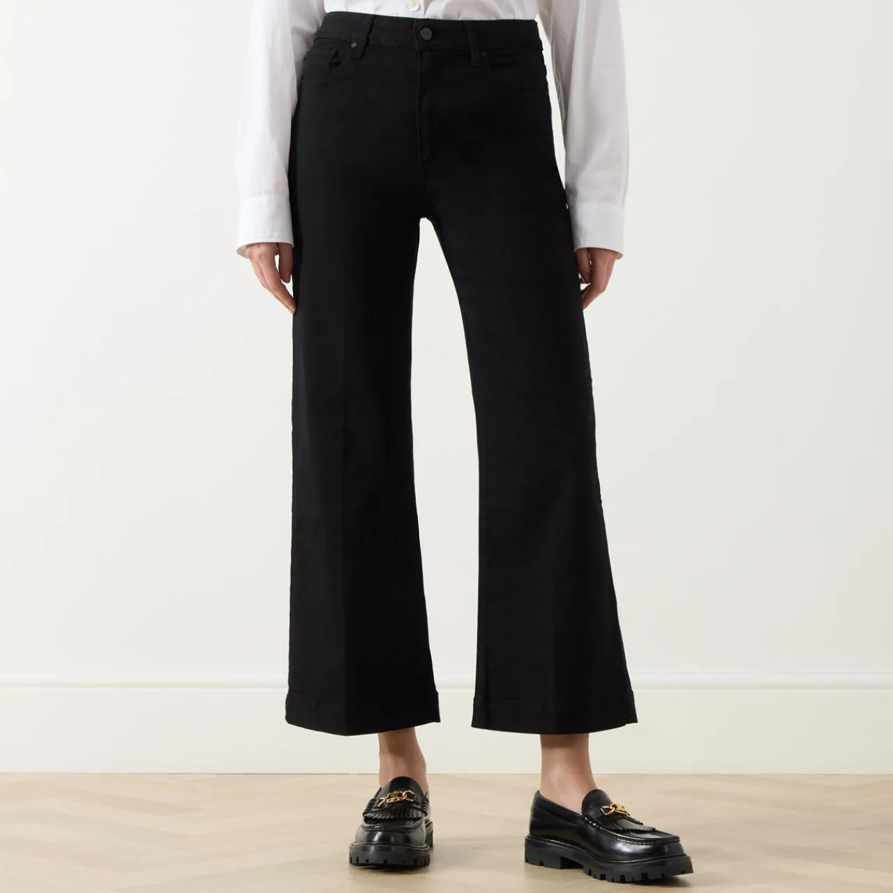 Sale Anessa Bootleg Cropped Jeans Women Denim