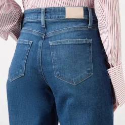 Sale Anessa High-Rise Wide Leg Jeans Women Denim