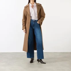 Sale Anessa High-Rise Wide Leg Jeans Women Denim