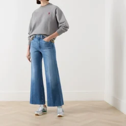 Outlet Anessa Wide-Leg Jeans Women Denim