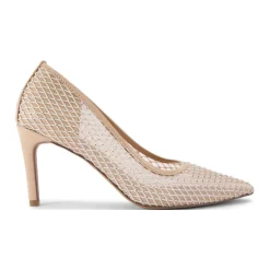 Clearance Angel Mesh Court Heels Women Heels