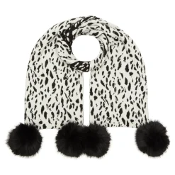 Best Animal Pom Pom Scarf Women Scarves