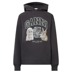 Hot Animal Print Logo Hoodie Women Sweatshirts & Hoodies