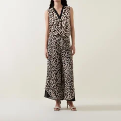 Hot Animal Reversible Culotte Trousers Women Trousers & Shorts