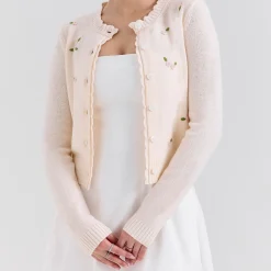 Discount Anjou Floral Rose Cardigan Women Sweaters & Cardigans