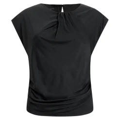 Annalie Ruched Blouse Women Tops