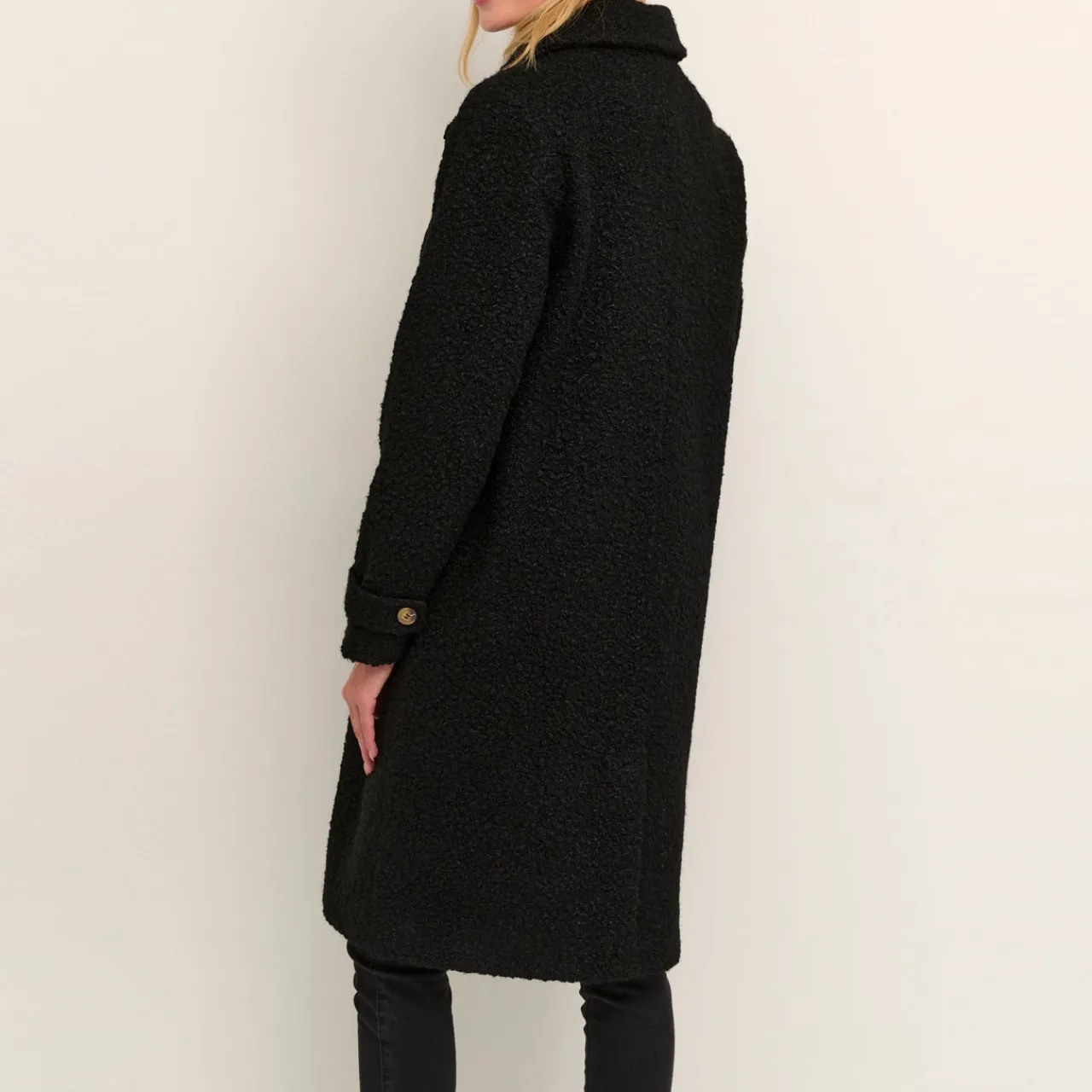 Outlet Anne Single-Breasted Teddy Coat Women Coats & Jackets