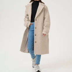 New Anne Single-Breasted Teddy Coat Women Coats & Jackets