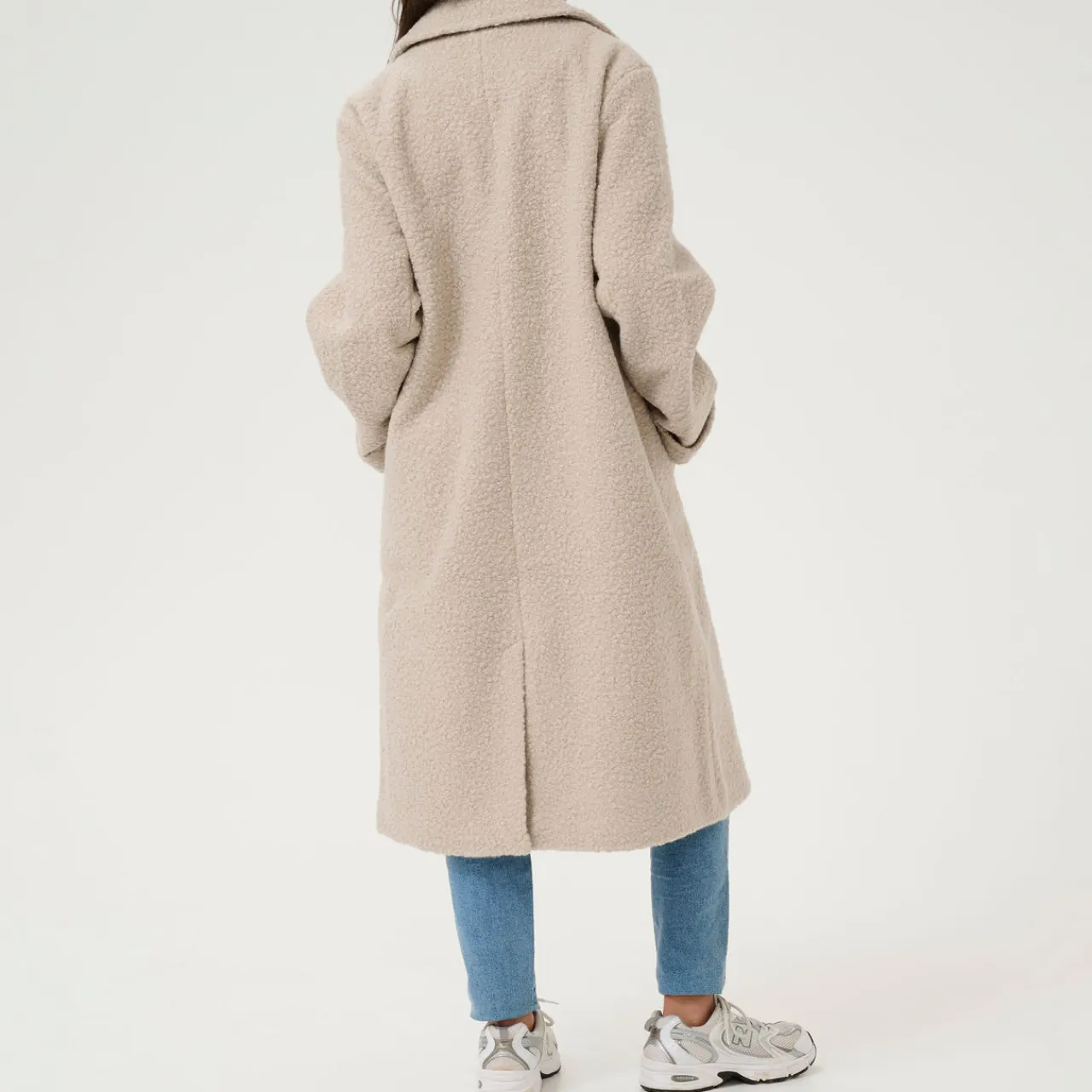 New Anne Single-Breasted Teddy Coat Women Coats & Jackets