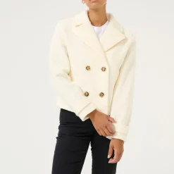 Outlet Anne Teddy Double-Breasted Jacket Women Coats & Jackets
