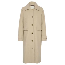Annelise Single-Breasted Coat Women Coats & Jackets
