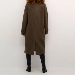 Annelise Single-Breasted Coat Women Coats & Jackets