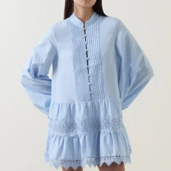 Online Antonia Lace Mini Shift Dress Women Dresses