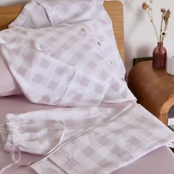 Hot Aoife Check Pyjama Set Women Sleepwear