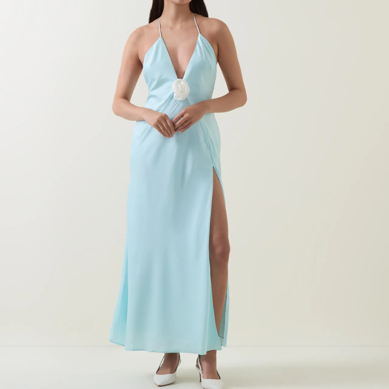 Outlet Aradia Halterneck Slip Dress Women Dresses|Occasion Dressing