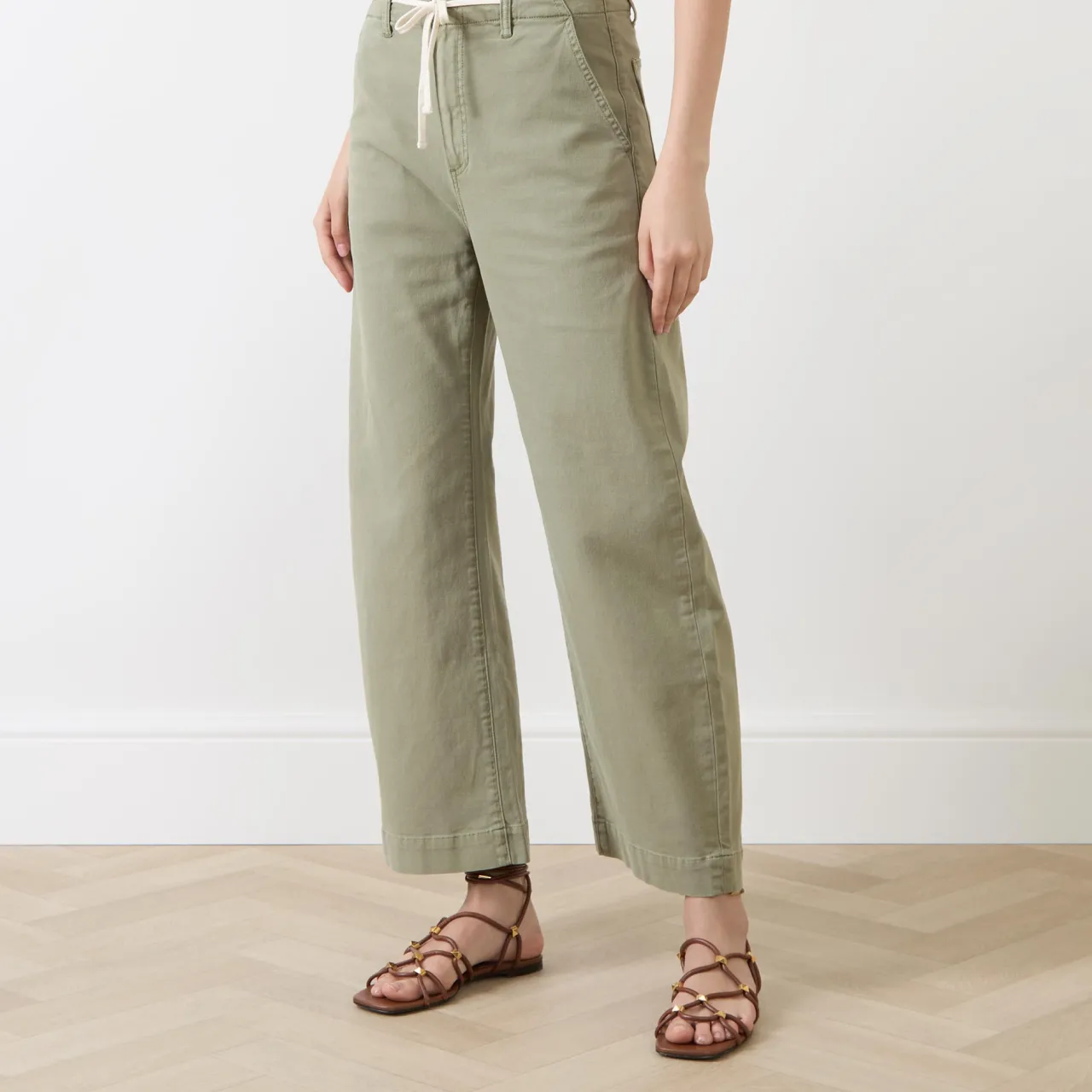 Clearance Arellia Cropped Wide Leg Jeans Women Denim