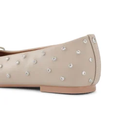 Discount Arianna Studded Ballet Flats Women Flats