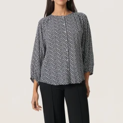 Sale Arjana Dotted Blouse Women Tops
