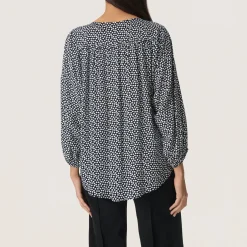 Sale Arjana Dotted Blouse Women Tops