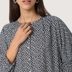 Sale Arjana Dotted Blouse Women Tops
