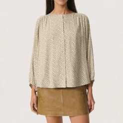 Best Arjana Dotted Blouse Women Tops