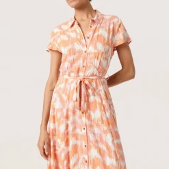 Discount Arjana Printed Shirt Dress Women Dresses