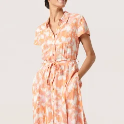 Discount Arjana Printed Shirt Dress Women Dresses