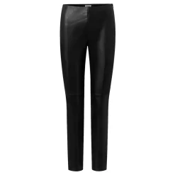Sale Arleen High-Rise Faux Leather Trousers Women Trousers & Shorts