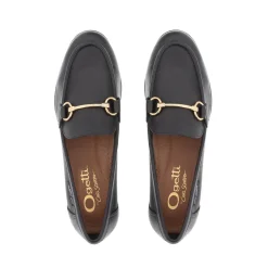 Discount Arlie Snaffle-Trim Leather Loafers Women Loafers