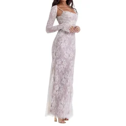 New Artemis Lace Shrug Gown Women Dresses