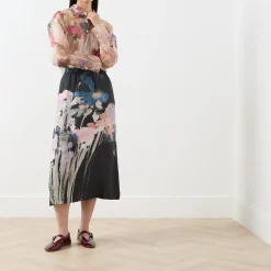 New Aruma Floral Skirt Women Skirts