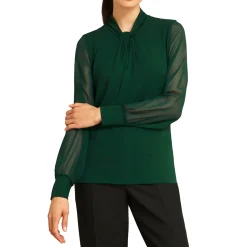 Sale Ashley Twist Detail Blouse Women Tops