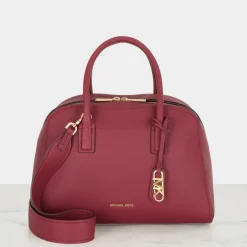 Sale Ashton Medium Pebbled Leather Satchel Women Crossbody Bags|Top Handle Bags