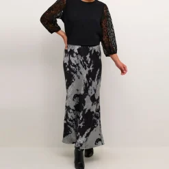 Asky Printed Skirt Women Skirts