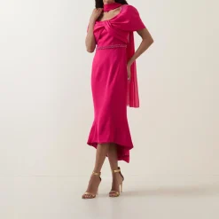 Online Asymmetric Embellished Dress Women Dresses|Mother Of The Bride