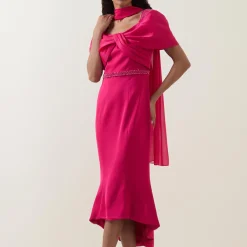 Online Asymmetric Embellished Dress Women Dresses|Mother Of The Bride