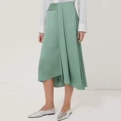 Best Asymmetric Waist Detail Skirt Women Skirts