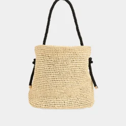 Discount Attie Rope Handle Straw Tote Women Tote Bags