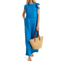 Outlet Aubrey Frill Jumpsuit Women Jumpsuits