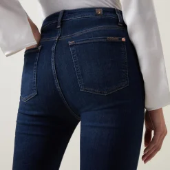 Clearance Aubrey High-Rise Slim Illusion Skinny Jeans Women Denim