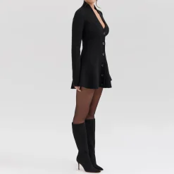 Sale Aubrey Knit Mini Dress Women Dresses
