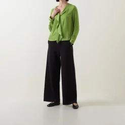 Online Audai Asymmetric Ruffle Blouse Women Tops