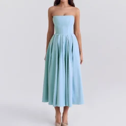 Outlet Audrey Strapless Dress Women Dresses