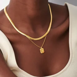 Discount August Birthstone Necklace Women Necklaces