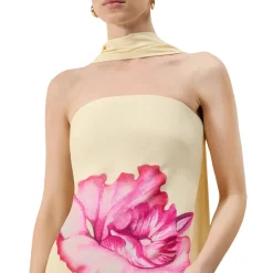 Aurora Floral Off The Shoulder Dress Women Dresses
