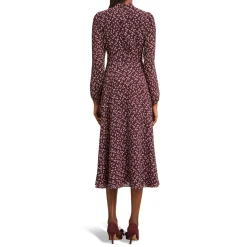 Online Aurora Printed Flared Dress Women Dresses